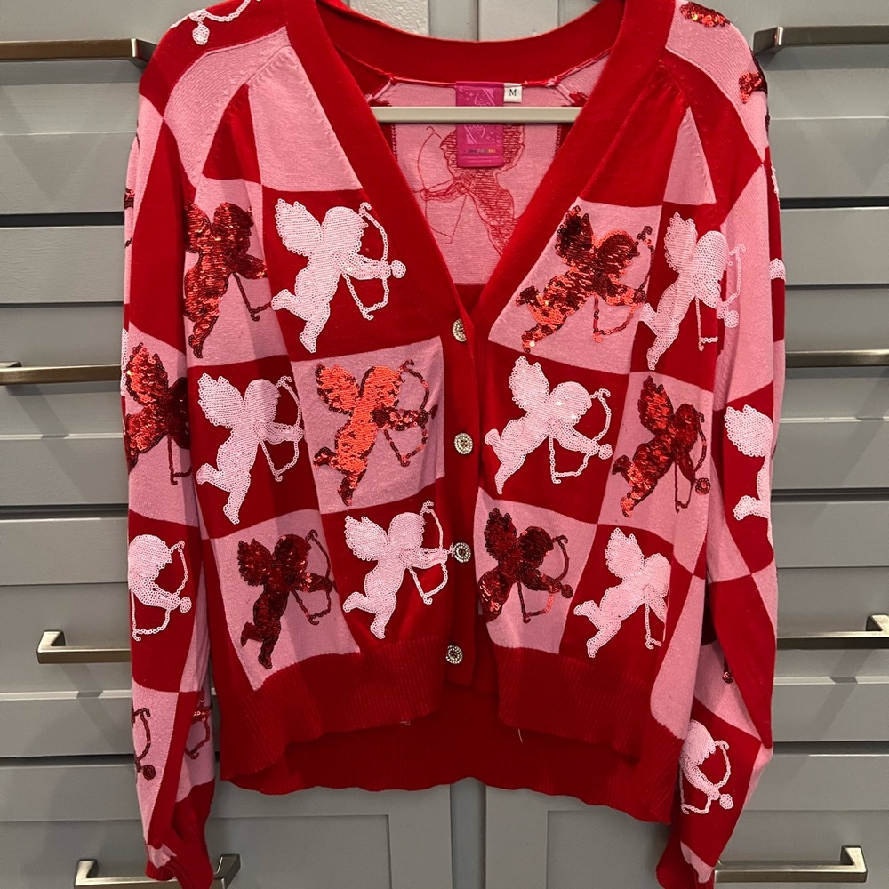 Queen of Sparkles Cupid Cardigan